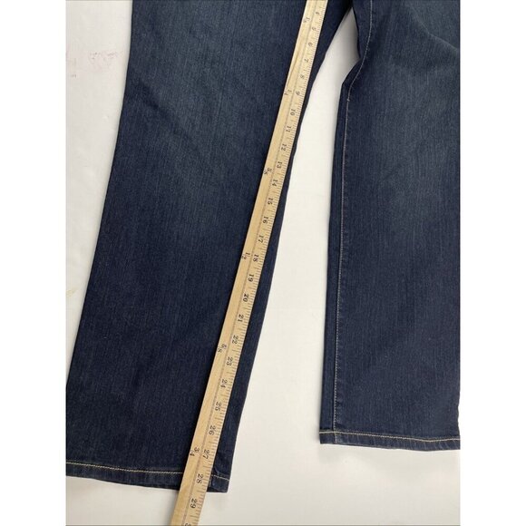 Croft & Barrow Secretly Slimming Stretch Jeans Women’s 12 Short Mid Rise Black - Picture 4 of 11